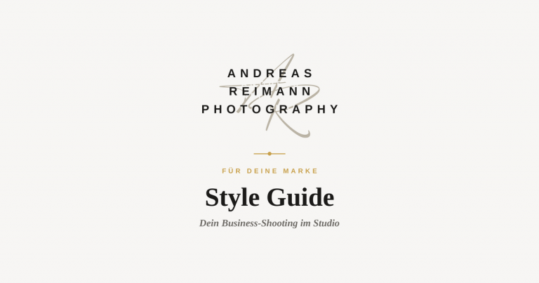 Andreas Reimann Photography Style Guide für Business-Shooting
